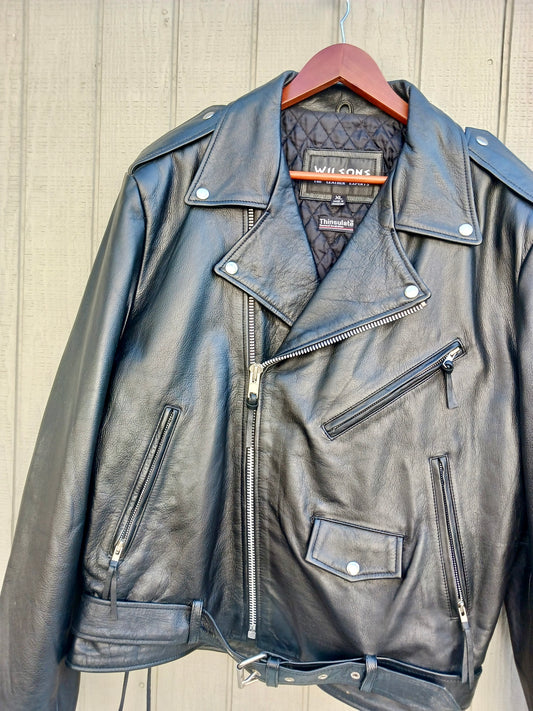 Men’s 100% authentic XL Wilson’s Leather Jacket